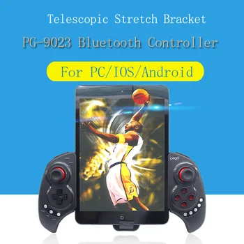

PG-9023 Wireless Bluetooth Game Controller Gamepad Joystick Stretch Bracket for iPhone iOS Android System Gaming Controller