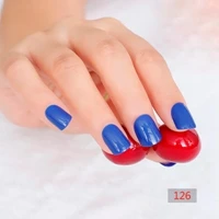 Модные красивые накладные ногти ярких цветов, короткие накладные ногти, 24 шт., 65 секций на выбор - Цвет: N126