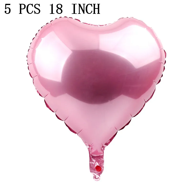 FENGRISE 1pc Giant Love Balloons Rose Gold Letter Ballon Wedding Party Decoration Valentines Day Gift Supplies Bride Foil Baloon шары воздушные воздушные шары - Цвет: Pink heart