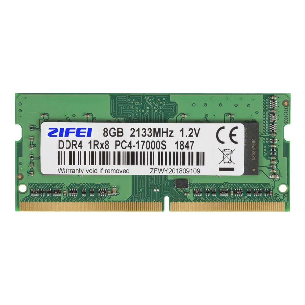 ZIFEI DDR4 8 GB 4 GB 16 GB 2133 2400 MHz so dimm SDRAM كمبيوتر محمول ذاكرة عشوائية Ram ZIFEI DDR4 8 GB 4 GB 16 GB 2133 2400 MHz so dimm SDRAM كمبيوتر محمول ذاكرة عشوائية Ram