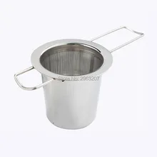 50 шт. многоразовые Нержавеющая сталь Чай ситечко для заварки фильтр корзины складной Чай для заварки корзина для Чай горшок Чай инструмент