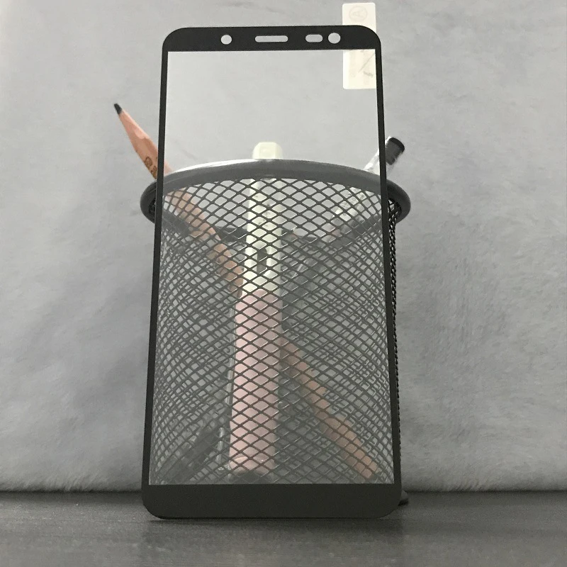 Полное покрытие экрана протектор Закаленное стекло пленка для Samsung Galaxy J7 Prime 2 2018 J4