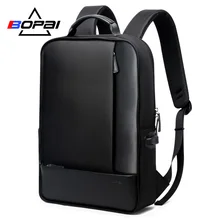 BOPAI, съемный 2 в 1 рюкзак для ноутбука, USB, внешняя зарядка, плечи, Противоугонный рюкзак, водонепроницаемый рюкзак для мужчин, 15,6 дюймов