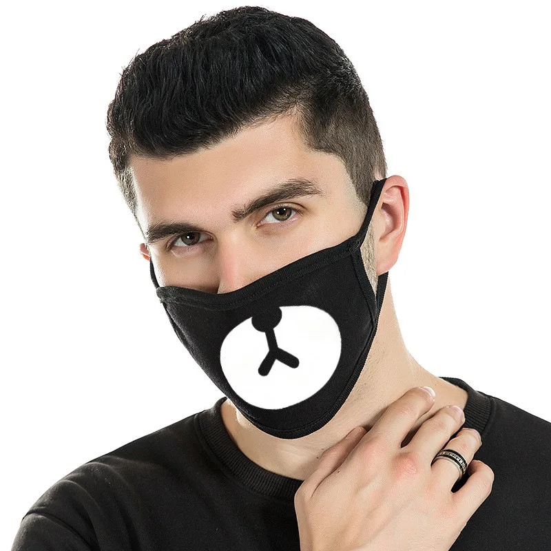 

Fashion Mask Emoji Cotton Mouth Mask Cute Cartoon Mouth Muffle Flu Face Mask Korean Masque Bear Masks For Children's Day Gifts
