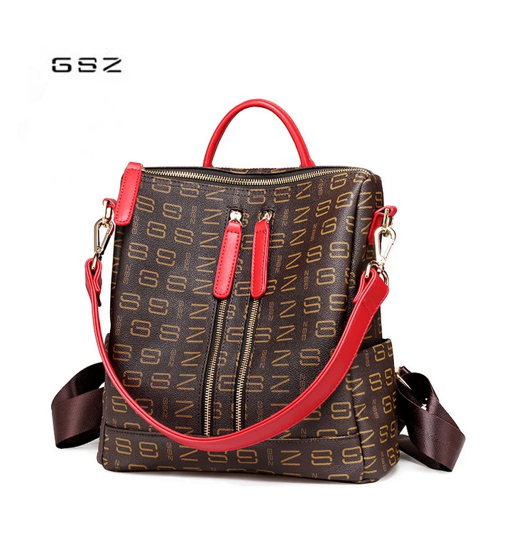 

2019 new Korean version of the wild women bag Large capacity ladies travel backpack Trendy woman shoulder bag free shipping