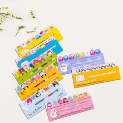 Мини Kawaii мультфильм Животные панда кошка memo pad прекрасный Sticky Notes Memo записная книжка школьные принадлежности Примечание бумага наклейки