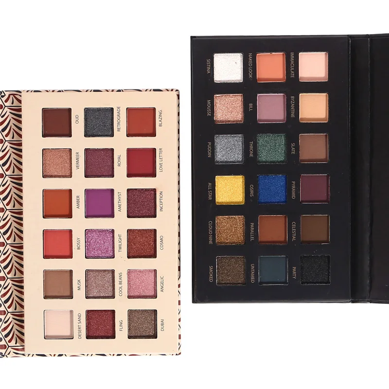 

HANDAIYAN 18 Color Eyeshadow Palette Powder Professional Make Up Pallete Cosmetics Shimmer Matte Eye Shadow Kit Make Up Cosmetic