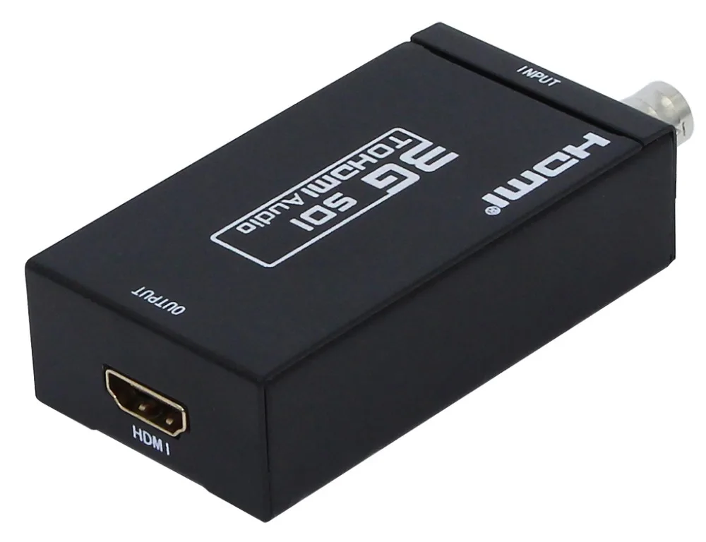  1 Piece 1080P 3G SDI to hdmi Converter Support HD-SDI / 3G-SDI Signals shown on HDMI displays sdi2h