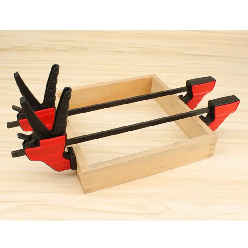 

F Clamp Wood-Working Bar Clamp Quick Ratchet Release Speed Squeeze DIY Hand Tool 2019 New