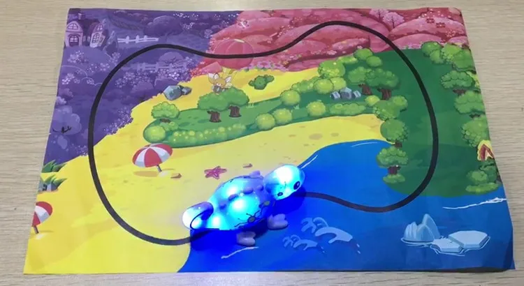 Новая мини волшебная игрушка обесцвеченные динозавры Детские индукционные игрушки «Хамелеон» фигурная ручка нарисованные линии индукционные рельсы игрушки
