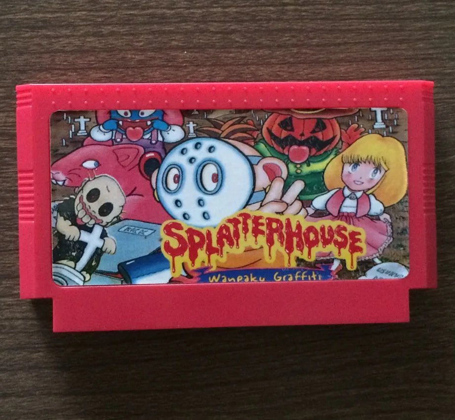 Игровая карта Splatter House 60 Pin для 8 Bit Subor Game Player | Электроника