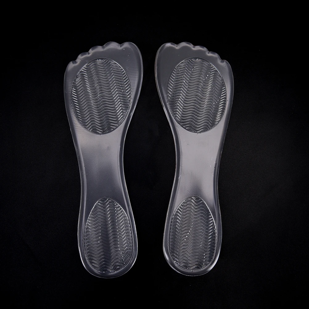 1 пара силиконовых гелевых супинаторов стельки Вставки подушечки женские сандалии на высоком каблуке shock pad