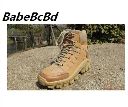 

Army boots men's fall commando 2018 combat tactical desert land boots outdoor hiking shoes