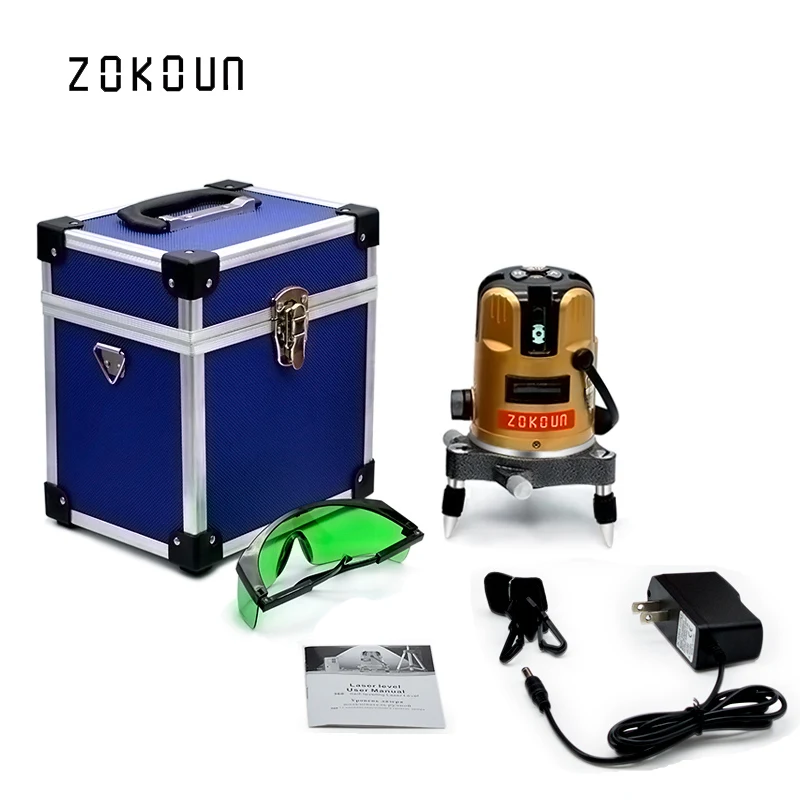 

US plug German brand LD laser module 360 degrees self leveling outdoor available line laser leveler could work with detector