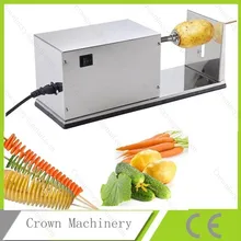 Электрическая твистер машина для нарезки картофеля; Автоматическая очистка картофеля резак твистер машина