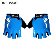 1 Pair Outdoor Sport Gloves Summer Cycling Bike Bicycle Riding Gym Fitness Half Finger Gloves Shockproof