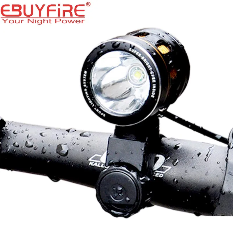 Cheap MTB Cycling Flashlight linterna XML T6 Waterproof Sports Tent lights Bicycle Bike lights (No 18650 battery) 3