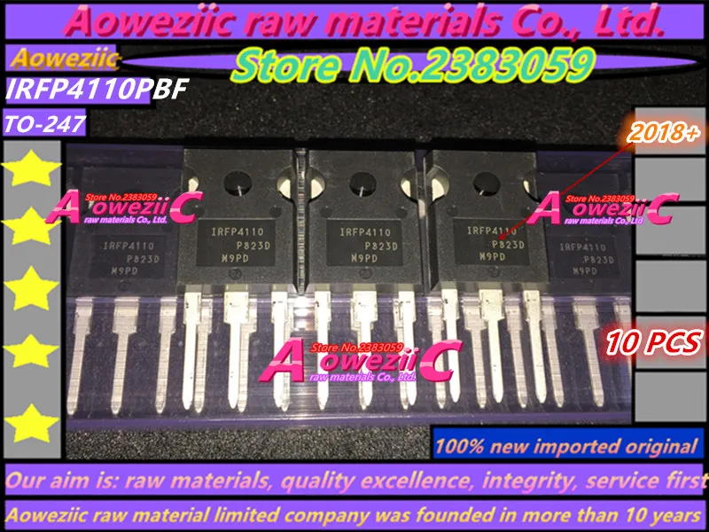 Aoweziic+ новые импортные оригинальные IRFP4110PBF IRFP4110 TO-247 MOS трубка с полевым эффектом 180A 100 V