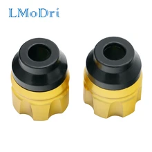 LMoDri Universal Motorcycle Shock Absorption Cup Drop Front Fork Frame Sliders Crash Pad For Yamaha Honda Kawasaki Suzuki KTM