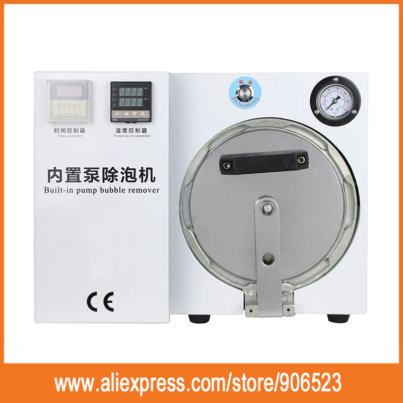 

High Efficiency machine with built-in pump bubble remover lcd repair tools