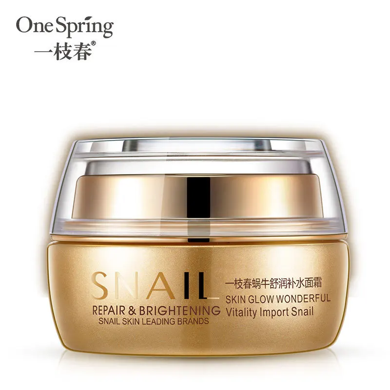 

OneSpring Snail Extract Moisturizing Anti Wrinkle Face Cream Oil-control Anti-Aging Whitening Day Cream