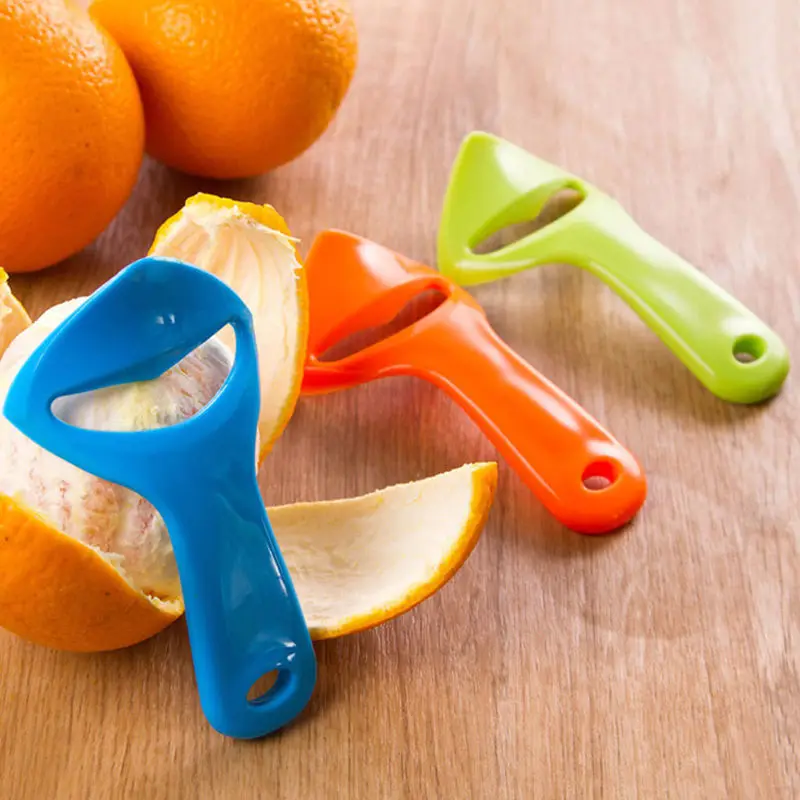 Orange Peelers Zesters Device practical Orange Stripper opener Fruit