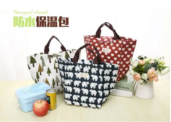 PQ291 20*23*17 см сумка для обедов tote ланч бокс для учеников начальной школы сумки для ланча сумка для ланча поясная сумка-тоут теплоизоляция