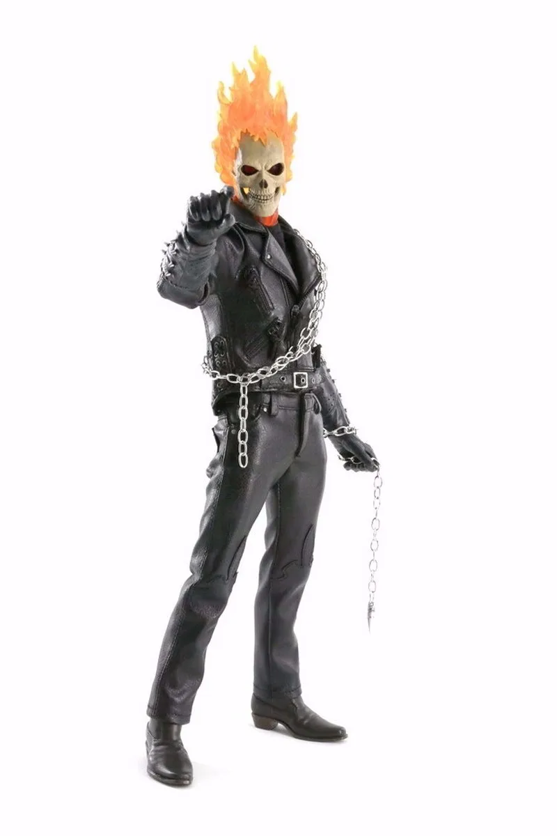 Marvel Ghost Rider 23 см BJD ПВХ фигурка модель игрушки