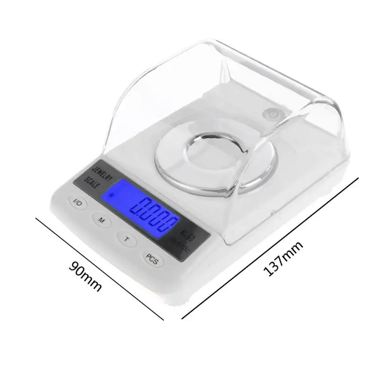 

Digital Milligram Scale 50g/0.001g Balance High Precision 0.001 Electronic Laboratory Weight Jewelry Laboratory Weighing Balance