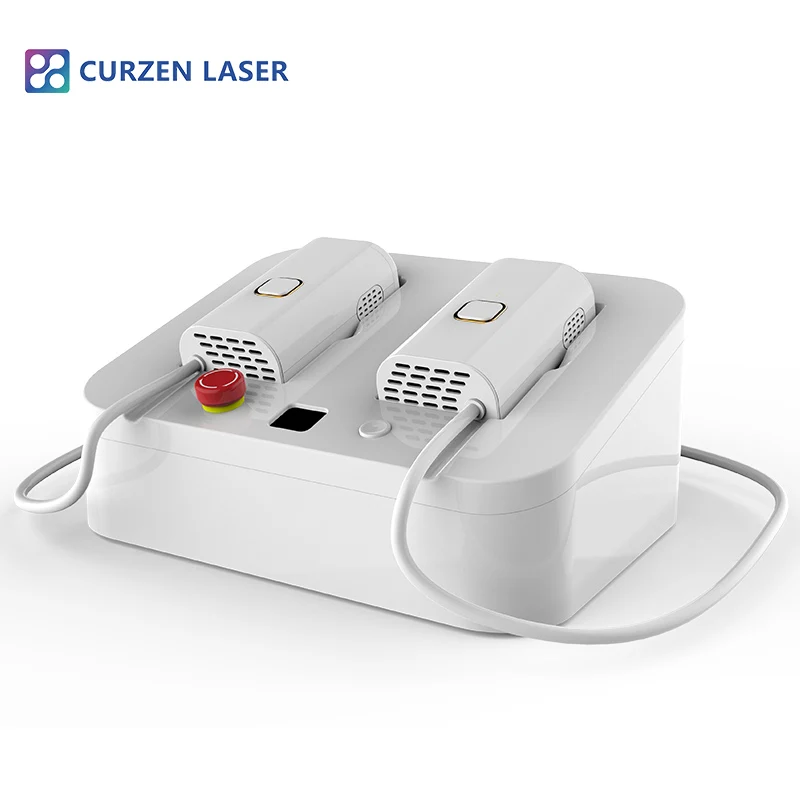 

200W 808nm Diode Laser Hair Removal Device Double Heads 5000000 Shoots Permanent Laser Epilator & Skin Care Whitening SPA