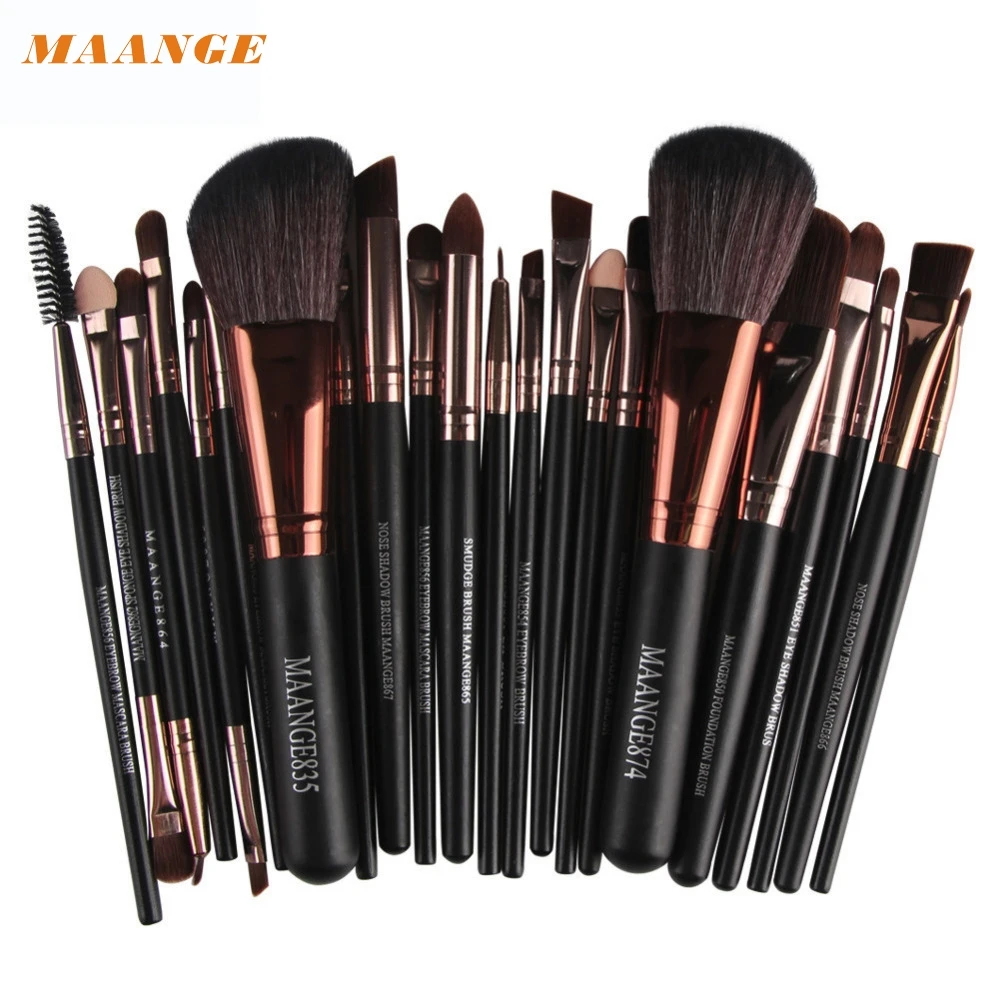 

2017 New Hot 22pc Cosmetic Makeup Brush Blusher Eye Shadow Brushes Set Kit Jan29