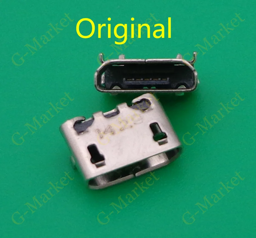 30 шт./лот оригинальный новый разъем Micro usb для Asus K012 Fonepad 7 FE170 зарядный порт типа B