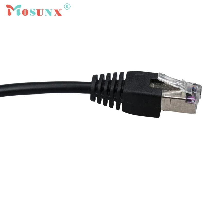 LAN Сетевой удлинитель 70 см RJ45 штекер к гнезду винт Панель Крепление Ethernet 17July18|rj45