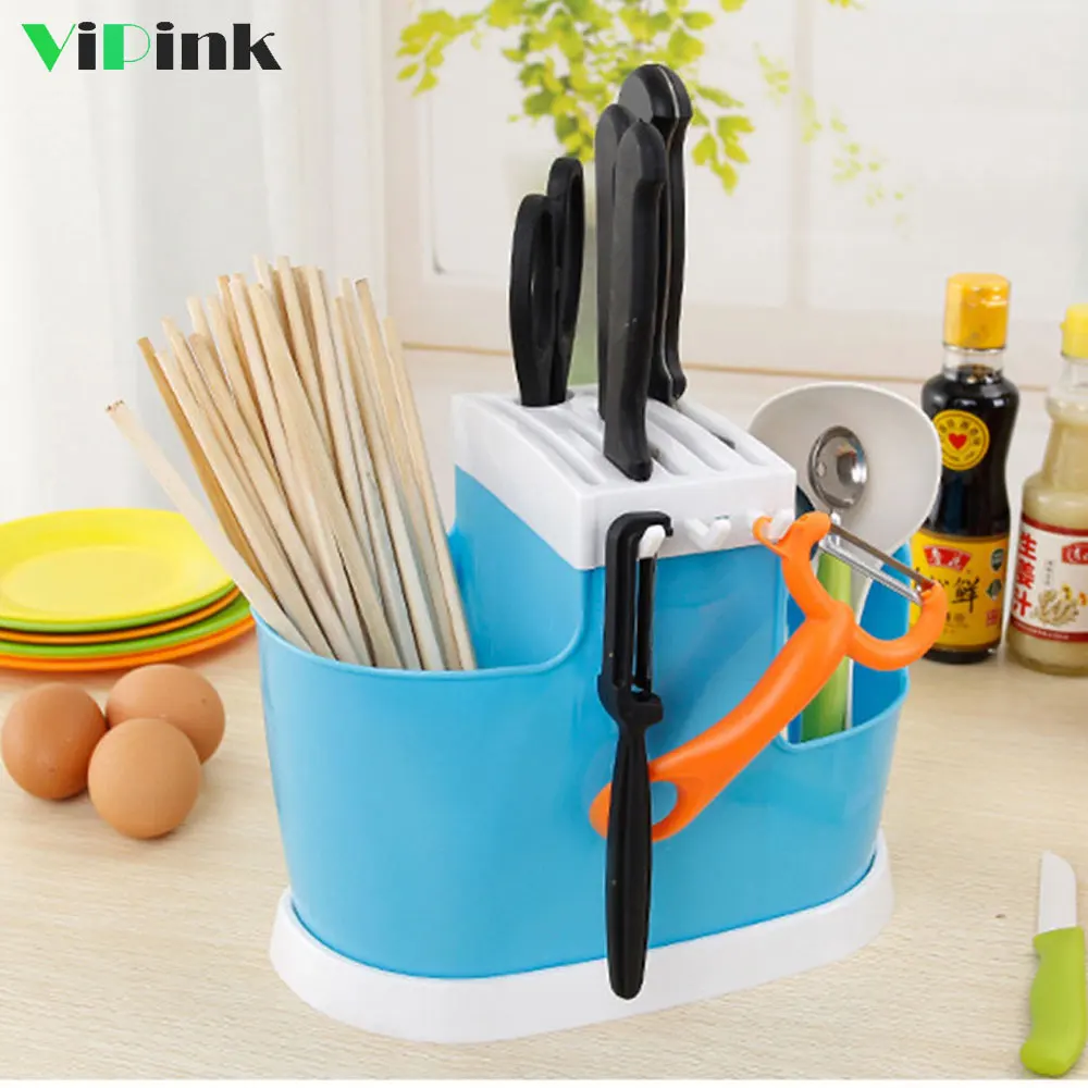Multifunctional Kitchen Cutlery Organizer Knife Holder Spoon Fork