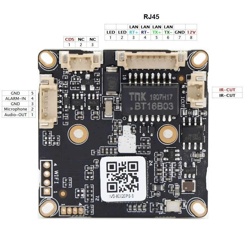 Оригинальный XM 2 0 MP CCTV IP модуль камеры безопасности 1/2.7 &quotSC2235 Разрешение датчика