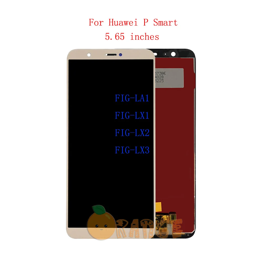 Новая замена ЖК-дисплей Дисплей для huawei P Smart FIG-LA1 FIG-LX1/P smart POT-LX1 POT-LX1AF POT-LX3 Сенсорный экран в сборе - Цвет: Gold For P Smart