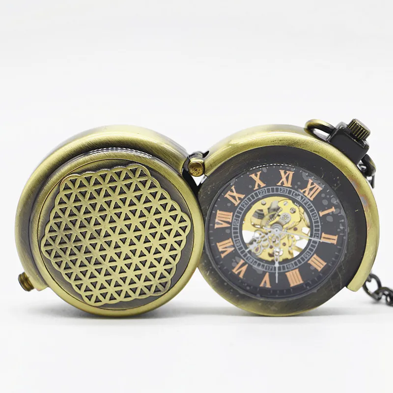 Antique-Bronze-Cover-Steampunk-Mechanical-Pocket-Watch-Roman-Number-Dial-Pendant-Chain-Men-Women-s-Gift (2)