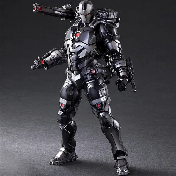 

Play Arts Marvel The Avengers 3 Infinity War Iron Man Action Figures 1/6 PVC Toys War Machine PA Model 27cm