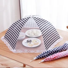 12inch Food Cover Umbrella Picnic Kitchen Anti Fly Mosquito Net Table Tent Meal Cover Table Mesh Food Cover Kitchen Tools