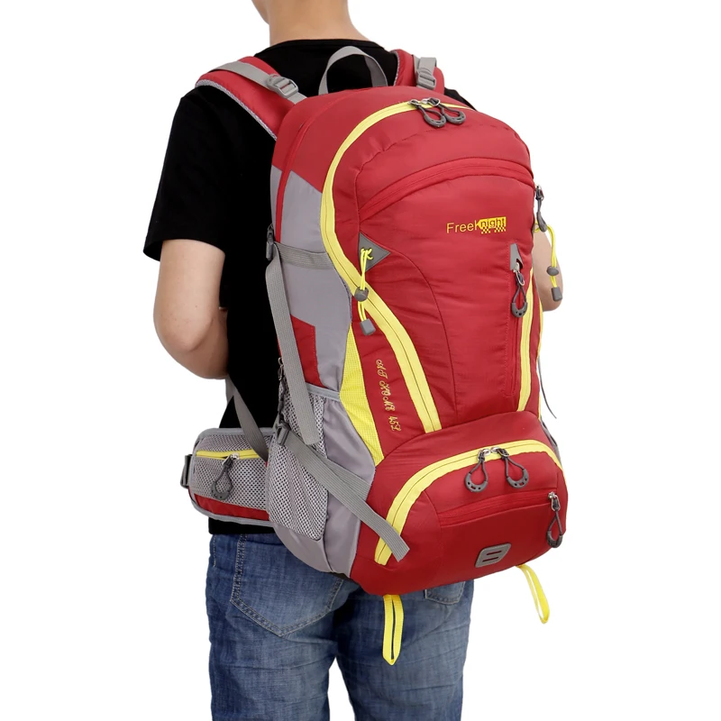 Large Capacity Caping Mountain Backpack Waterproof Outdoor Sports Bags Wear-resistant Military Backpack Unisex Tactical Backpack (1)