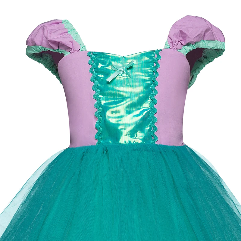 Детские платья принцессы Белоснежки, Золушки, Софии для девочек, От 2 до 6 лет, карнавальный костюм, вечерние платья принцессы с фатиновой юбкой-пачкой для младенцев