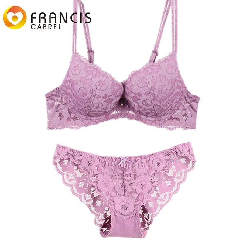 207 French Ultrathin Bra Brief Set For Women Victoria