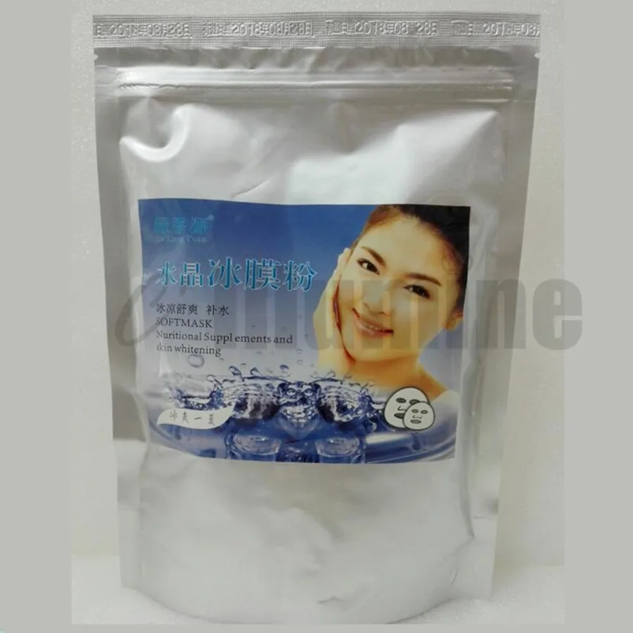 

Crystal Ice Acne Mask Powder Face Skin Care Modeling Peel Off Mask Shrink Pores Ice Ceam Beauty Salon 500g