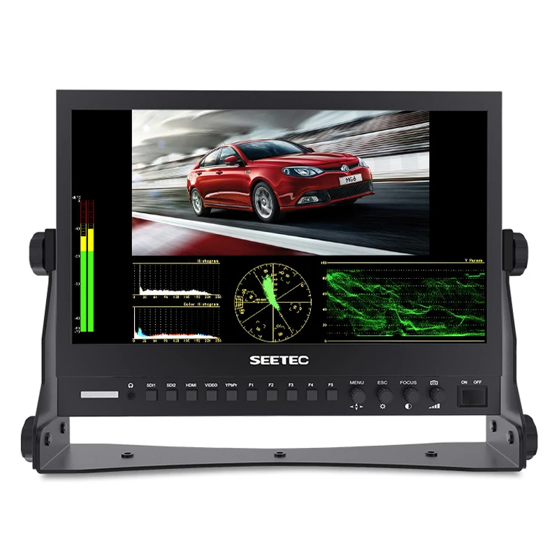 

Seetec Vector Scope P133-9DSW 13.3 Inch IPS FHD 1920x1080 Broadcast Monitor with 3G-SDI/HDMI Waveform/Vector Desktop LCD Monitor