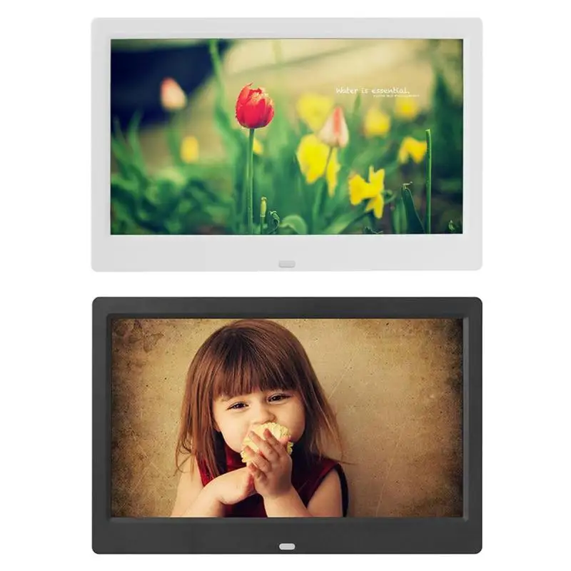 

10 Inch Digital Photo Frame Electronic Remote Control Picture Video Player 1024x600 Movie Album Calendar Clock Display