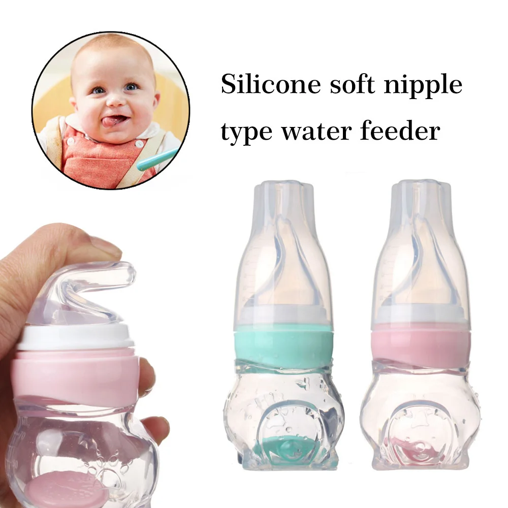 Baby Feeding Silicone Nipple Type Medicine Feeding Device Infant Anti