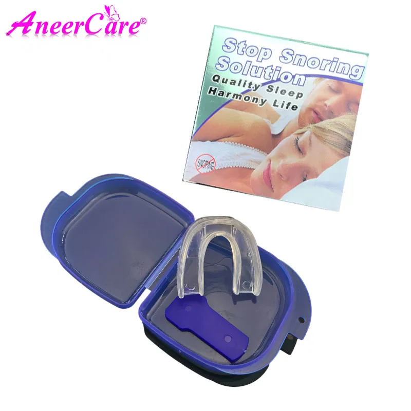 

1pcs snoring ronco bruxismo snore stopper snurken anti snurk stop snoring ronquido dejar de roncar bruxism mouth guard horlama
