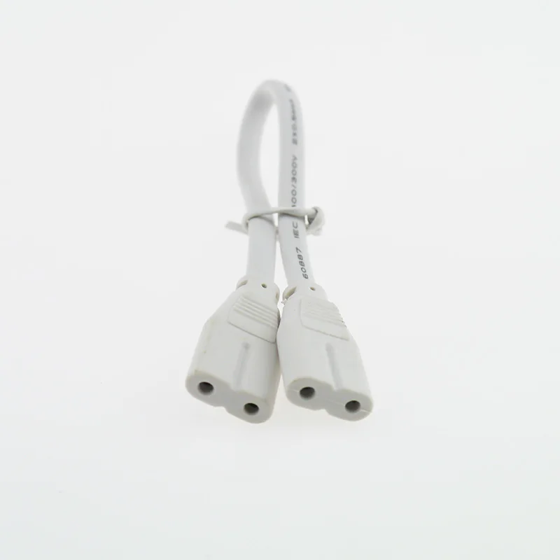 BEYLSION США ЕС разъем T5 T8 электрический провод разъем с переключателем вкл/выкл 20 см 30 см шнур питания Удлинитель для светодиодный светильник