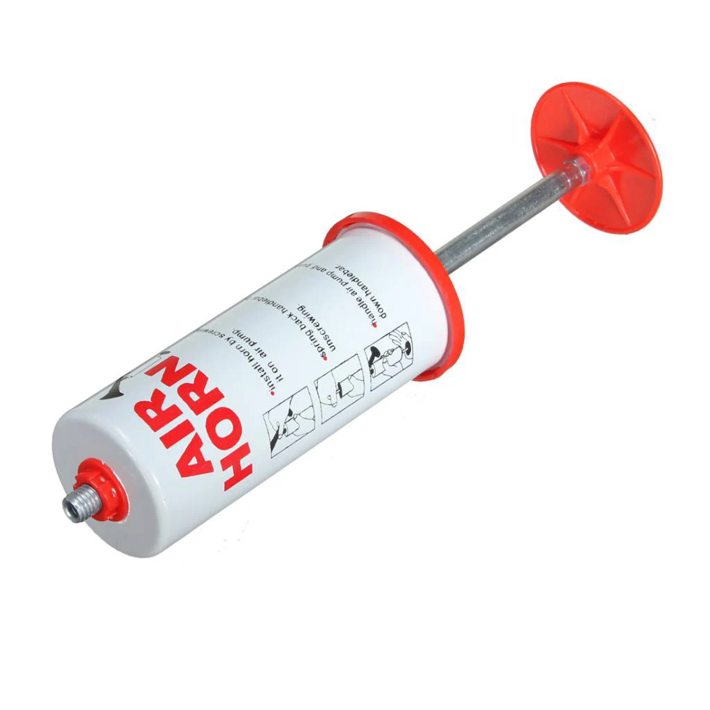 Günstige Handheld Konserven Luft Horn Pumpe Trompete Laut Noise Maker Für Sport Bootfahren Warnung Sicherheit Notfall