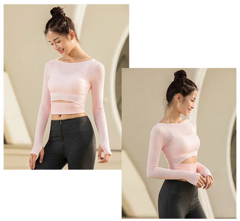women yoga shirts tops (5)